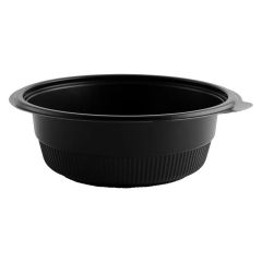 Anchor Packaging 4607233 Incredi-Bowls® Round 32oz Microwavable Bowl, Black