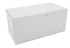 Southern Champion 182119 Bakery Box, Paperboard, 9"X5"X4", White
