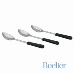 Boelter BSPH-13-S 13" S/S Solid Serving Spoon with Plastic Handle