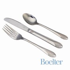 Boelter SHOW-02 Showcase 6-1/4" Bouillon Spoon - 18/0 Stainless