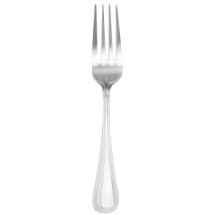 Walco WL9205 Classic Bead 7-5/8" Dinner Fork - 18/10 Stainless