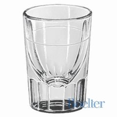 Libbey 5126/A0007 2oz Shot Glass Fluted with 1oz Line