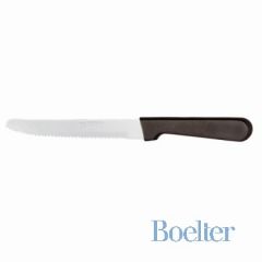 Boelter PSK-790527 4-5/8" Rounded Tip Steak Knife w/Plastic Handle