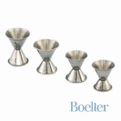 Boelter JIG-04 1 oz X 1 1/2 oz S/S Jigger