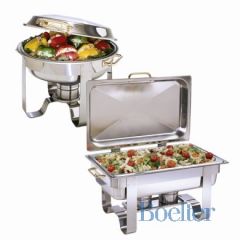 Boelter 6 Qt Deluxe Round Chafing Dish