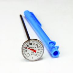 Taylor Precision 6072N 0-220F Bi-Therm Dial Pocket Thermometer