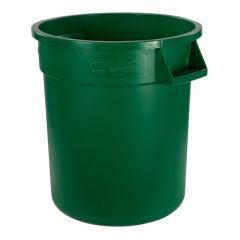Carlisle 34101009 Bronco 10 Gallon Waste Container -Green Round