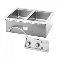 Wells MOD-200TDM Two Compartment Drop-in Hot Food Well