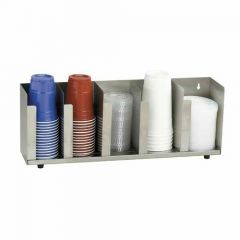 Dispense-Rite CTLD-22 Lid/Cup Organizer, adjustable