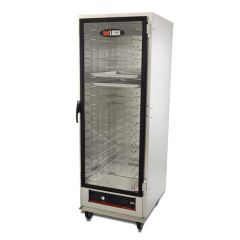 Carter-Hoffmann HL1-18 Full Height Non-Insulated Mobile Heated Cabinet w/ (18) Pan Capacity