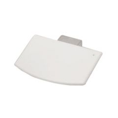 Boelter PDS-01 5-1/2" x 3-3/4" White Plastic Bowl Scraper