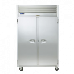 Traulsen G20013 2-Section Solid Door Reach-In Refrigerator-Left Hinged