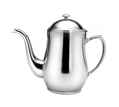Oneida 87500671A Jazz Coffee Pot, Goose Neck, 64 oz - 18/10 Stainless
