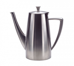 Oneida 88000671A Stiletto Long Spout Coffee Pot 68 oz - 18/10 Stainless