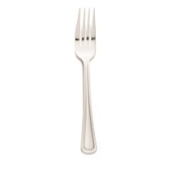 World Tableware 101 039 Classic Rim II 8" Euro Dinner Fork - 18/8