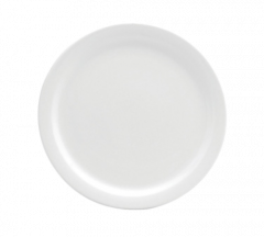 Oneida F9000000143 Buffalo Cream White 9-1/2" Narrow Rim Plate