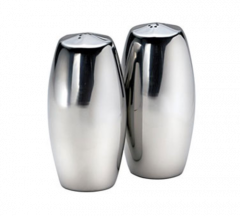 Oneida 88104031B Stiletto Salt & Pepper Set, Bright Finish - 18/10 Stainless
