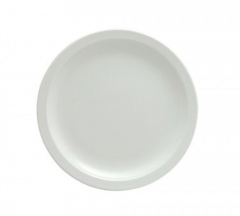 Oneida F8000000147 Buffalo Bright White 10" Narrow Rim Plate
