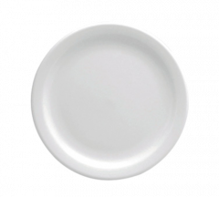 Oneida F8000000111 Buffalo Bright White 5-1/2" Narrow Rim Plate