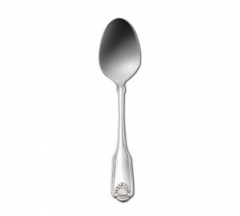 Oneida 1046SPLF Silver Shell Oval Bowl Soup/Dessert Spoon-Silverplate
