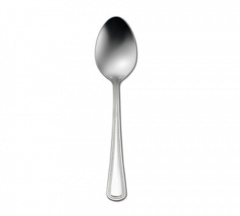Oneida B561SPLF Delco Belmore Oval Bowl Soup/Dessert Spoon - 18/0 Stainless