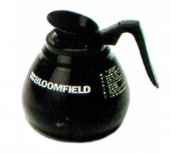 Bloomfield REG8900BL24 Glass Decanter, Black Handle
