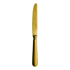 Arc Cardinal MB257 9" Baguette Vintage Gold Table Knife - 18/10