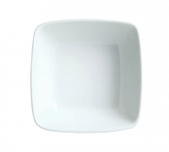 Syracuse 911194432 Chef’s Selection 6.75 oz Square Bowl, White