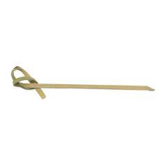 Winco PK-KT3 3" Bamboo Picks w/ Knotted Top