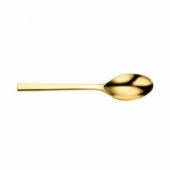Oneida B408STSF 6-1/4" Chef's Table Gold Teaspoon, 18/0 Stainless