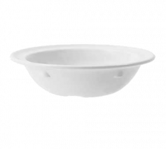 G.E.T. DN-335-W Supermel I White 3 1/2 oz Fruit Bowl, 4 1/4" Diameter