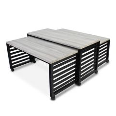 Forbes 7438 Fiji Series Mobile Nesting Tables