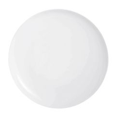 Cardinal L2810 Evolutions White 12-1/2" Pizza Plate, White
