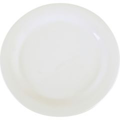 Carlisle 3300202 Sierrus™ Melamine Narrow Rim 10.5" Dinner Plate, White