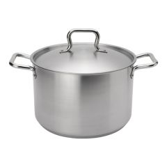 Browne Foodservice 5733912, Elements Stainless Steel Stock Pot, 12qt