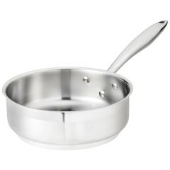 Browne Foodservice 5724180,  Thermalloy Stainless Steel Saute Pan, 2qt