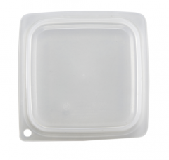 Cambro SFC1FPPP190 Lid for 1/2qt & 1qt FreshPro Food Containers, Square, Translucent