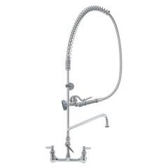 T&S Brass B-0133-01 EasyInstall Prerinse Unit, wall mounted, add-on faucet