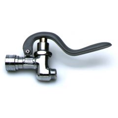 T&S Brass B-1420 Squeeze Valve, quick-connect socket