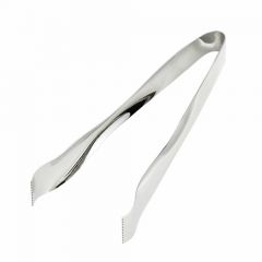 Browne Foodservice 573194 Eclipse 9" Pom Tongs, Mirror Finish