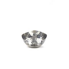 American Metalcraft SBH400 Squound 5-1/2oz Snack Bowl, Hammered Finish