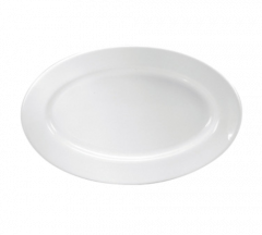 Oneida F9010000391 Buffalo Cream White 15-1/2"X11-3/16" Oval Platter
