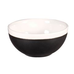 Churchill MOBKRBL61 Monochrome 16oz Soup Bowl, Onyx Black