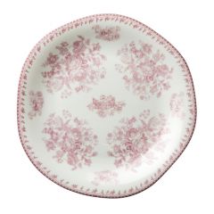 Oneida L6703052119 Lancaster Garden 6-1/2" Irregular Round Plate, Pink Floral