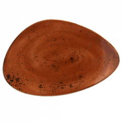 Steelite 11330501 Craft Terracotta 14-5/8" Freestyle Plate