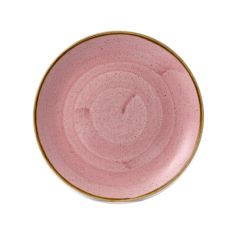 Churchill SPPSEV101 Stonecast Petal Pink 10-1/4" Coupe Plate