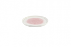 Churchill RKQPWP261 Raku Pink Quartz 10-1/4" Walled Plate