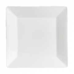 Steelite 6305P692 Virtuoso 9-1/2" Square Plate, White