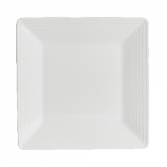 Steelite 6305P694 Virtuoso 6-3/4" Square Plate, White