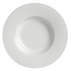 Steelite 6300P595 Aura 17oz Pasta Plate, White